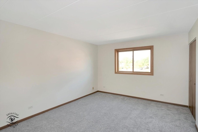 8838 W 140th St Unit 2D, Orland Park, IL 60462 - spare room with light carpet and baseboards