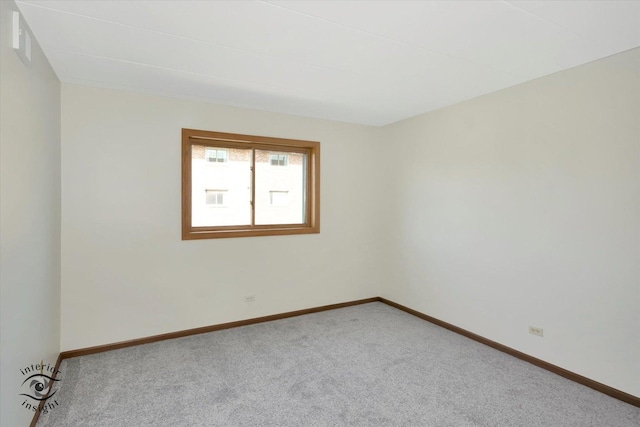 8838 W 140th St Unit 2D, Orland Park, IL 60462 - carpeted empty room featuring baseboards