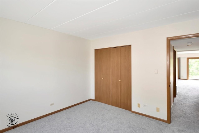 8838 W 140th St Unit 2D, Orland Park, IL 60462 - unfurnished bedroom featuring carpet flooring and a closet