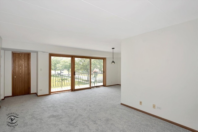 8838 W 140th St Unit 2D, Orland Park, IL 60462 - empty room with baseboards and carpet flooring