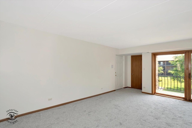 8838 W 140th St Unit 2D, Orland Park, IL 60462 - empty room with light colored carpet and baseboards