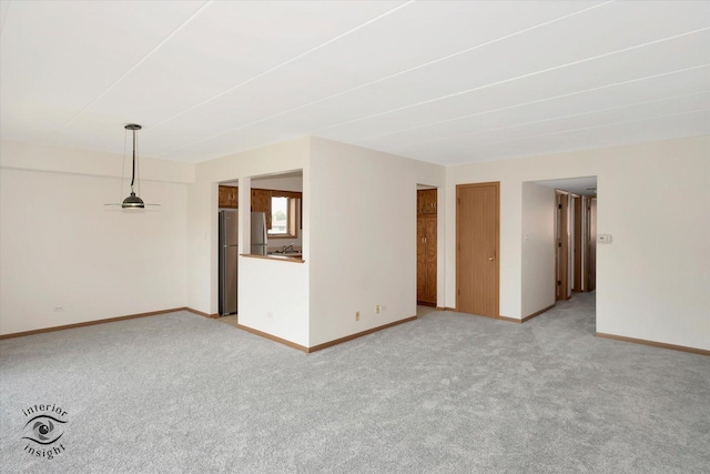 8838 W 140th St Unit 2D, Orland Park, IL 60462 - empty room with light colored carpet and baseboards