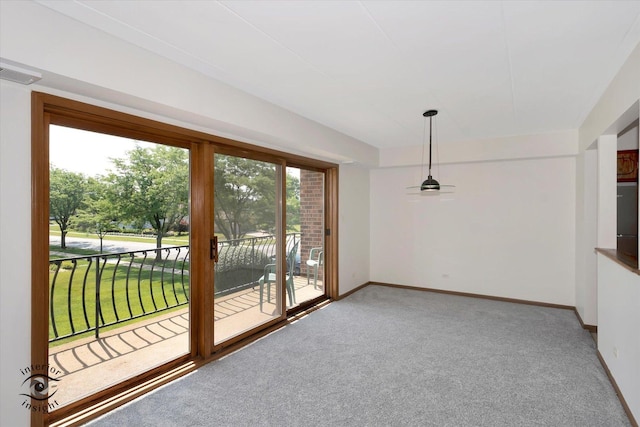 8838 W 140th St Unit 2D, Orland Park, IL 60462 - unfurnished dining area with carpet and baseboards