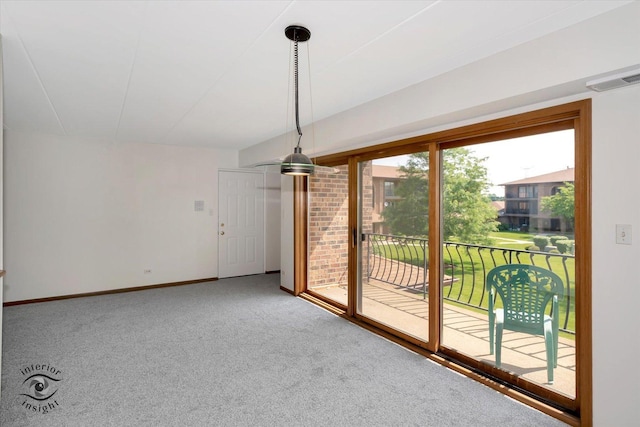 8838 W 140th St Unit 2D, Orland Park, IL 60462 - unfurnished dining area with carpet flooring and baseboards