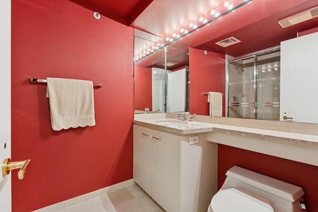 132 E Delaware Pl Unit 5504, Chicago, IL 60611 - bathroom with a shower stall and vanity
