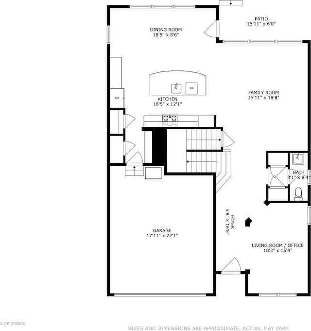 1434 Somerset Pl, Barrington, IL 60010 - view of floor plan / room layout