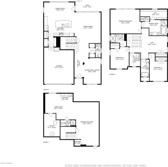 1434 Somerset Pl, Barrington, IL 60010 - view of property floor plan