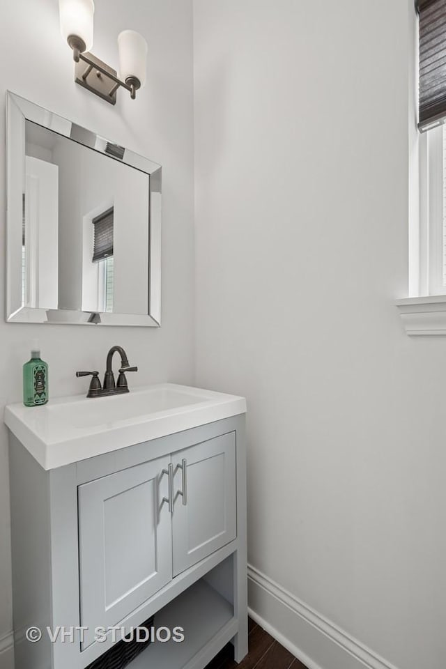 1434 Somerset Pl, Barrington, IL 60010 - bathroom featuring baseboards and vanity
