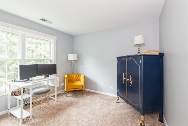 1190 Harbor Ct Unit 1190, Glendale Heights, IL 60139 - carpeted home office with baseboards
