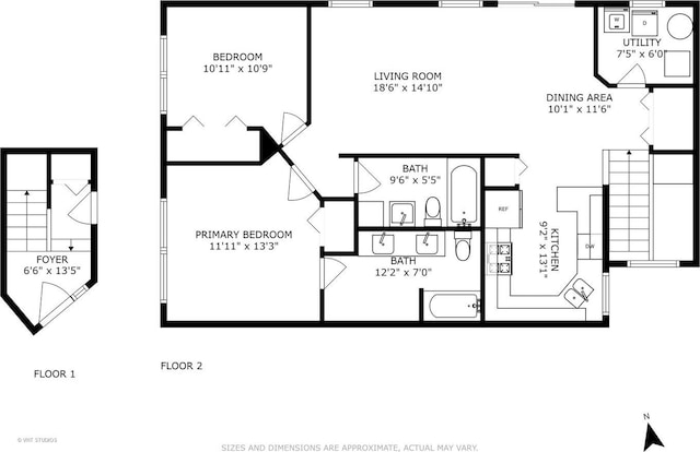 1190 Harbor Ct Unit 1190, Glendale Heights, IL 60139 - view of floor plan / room layout