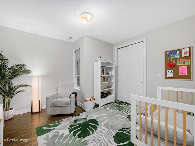1310 N Western Ave Unit 2N, Chicago, IL 60622 - bedroom featuring wood finished floors and a closet