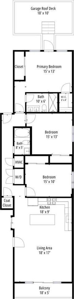 1310 N Western Ave Unit 2N, Chicago, IL 60622 - view of home floor plan