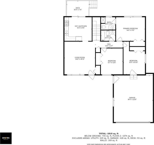 3112 Cedar Ter, Island Lake, IL 60042 - view of property floor plan