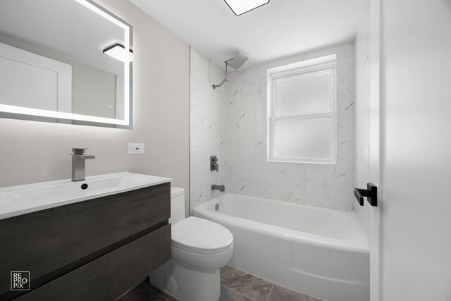 3800 W 82nd St, Chicago, IL 60652 - bathroom featuring vanity and tub / shower combination