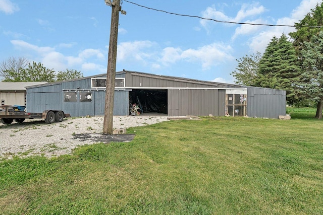 31330 S Seltzer Rd, Wilmington, IL 60481 - view of grassy yard with an outbuilding