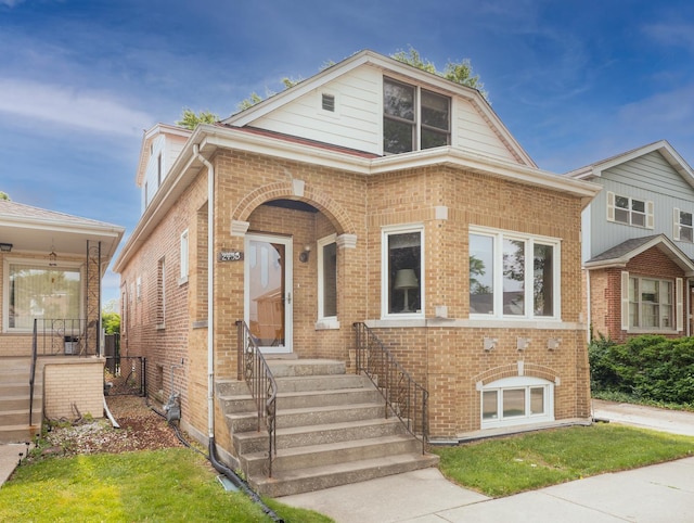 2435 Davisson St, River Grove, IL 60171 - view of front of house featuring brick siding and entry steps