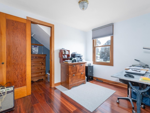 2435 Davisson St, River Grove, IL 60171 - office area featuring wood finished floors