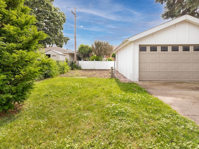 2435 Davisson St, River Grove, IL 60171 - view of yard with a garage