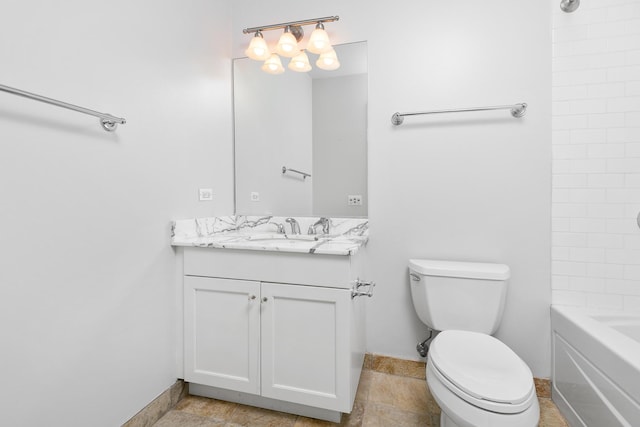 21 E Huron St Unit 4701, Chicago, IL 60611 - full bath with vanity and washtub / shower combination