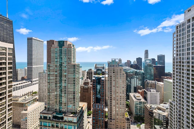 21 E Huron St Unit 4701, Chicago, IL 60611 - view of city skyline with a large body of water