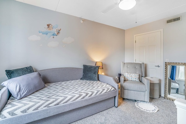 6807 N Milwaukee Ave Unit 411, Niles, IL 60714 - bedroom with carpet flooring