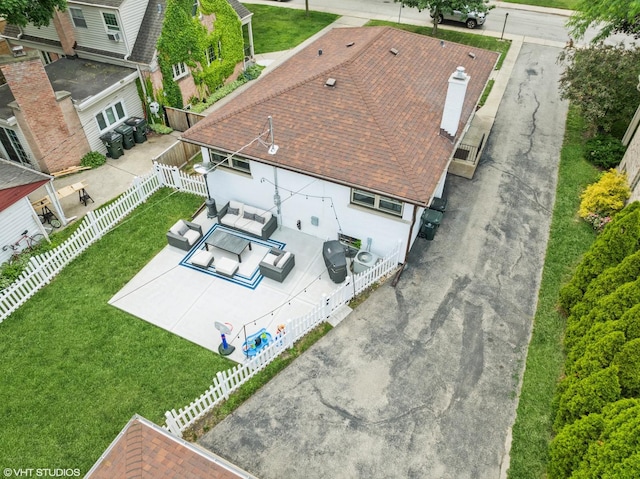 127 Elm St, Glenview, IL 60025 - aerial view of property and surrounding area