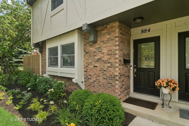 884 Bristol Dr Unit 0, Barrington, IL 60010 - view of exterior entry featuring brick siding