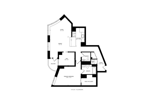 400 N La Salle Dr Unit 1607, Chicago, IL 60654 - view of room layout