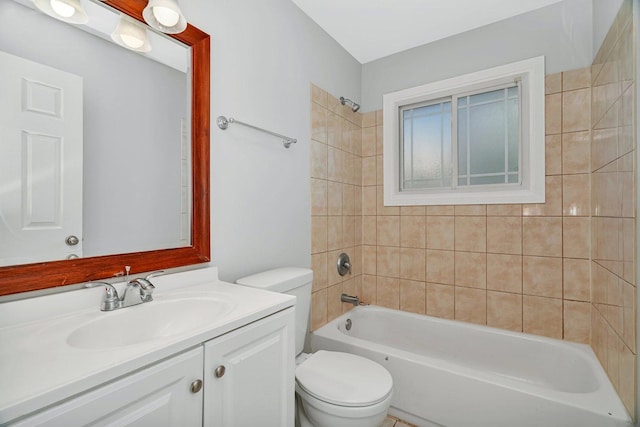 3701 176th St, Country Club Hills, IL 60478 - bathroom with vanity and shower / tub combination
