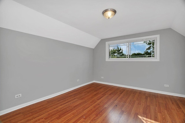 3701 176th St, Country Club Hills, IL 60478 - additional living space featuring vaulted ceiling and wood finished floors