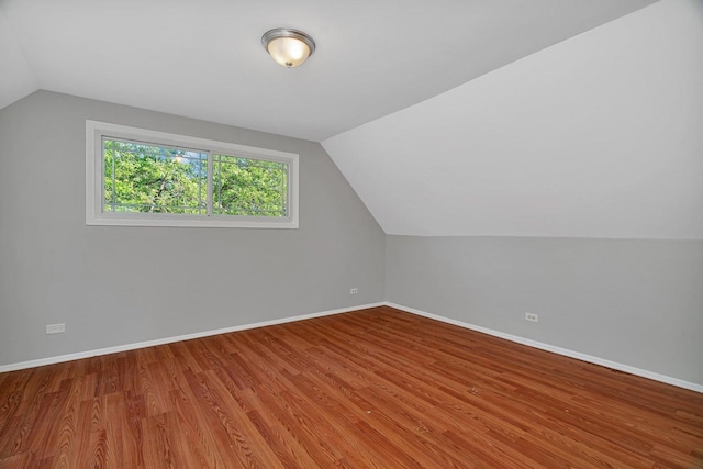 3701 176th St, Country Club Hills, IL 60478 - additional living space featuring lofted ceiling and wood finished floors