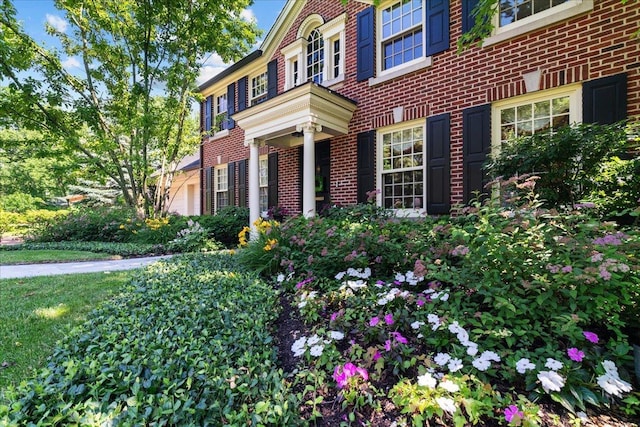 1300 Hackberry Ln, Winnetka, IL 60093 - view of front of house with brick siding