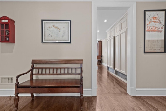 1300 Hackberry Ln, Winnetka, IL 60093 - hall with wood finished floors and baseboards