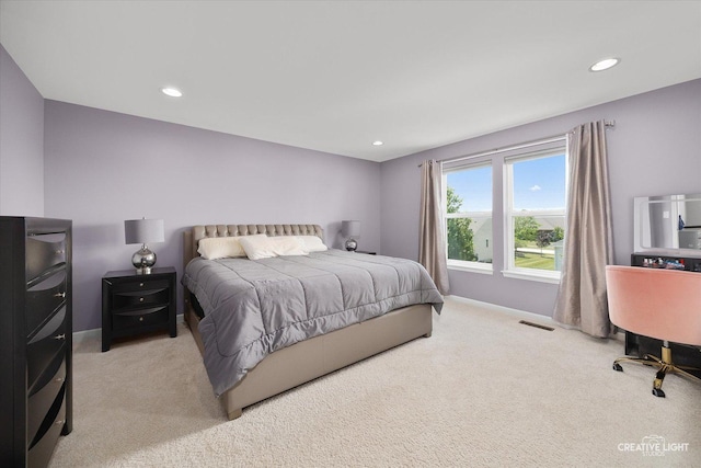 808 Karen Dr, Hampshire, IL 60140 - carpeted bedroom featuring recessed lighting