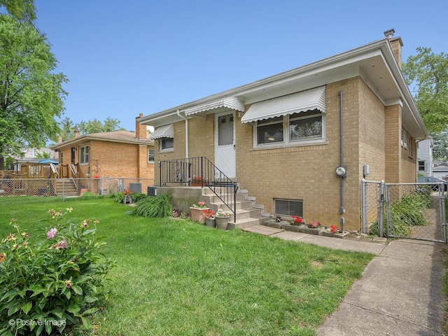 4220 Maple Ave, Brookfield, IL 60513 - view of front facade featuring brick siding and a gate