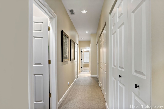 358 W Huron St Unit B, Chicago, IL 60654 - hall featuring light carpet and recessed lighting