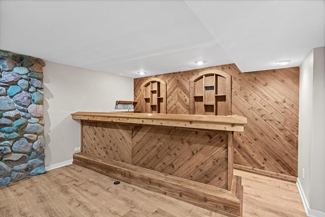 13302 Archer Ave, Lemont, IL 60439 - bar featuring wooden walls and wood finished floors