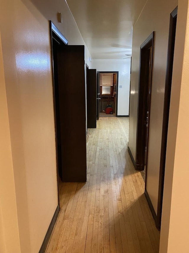 5015 S Talman Ave, Chicago, IL 60632 - hallway with light wood-type flooring and baseboards