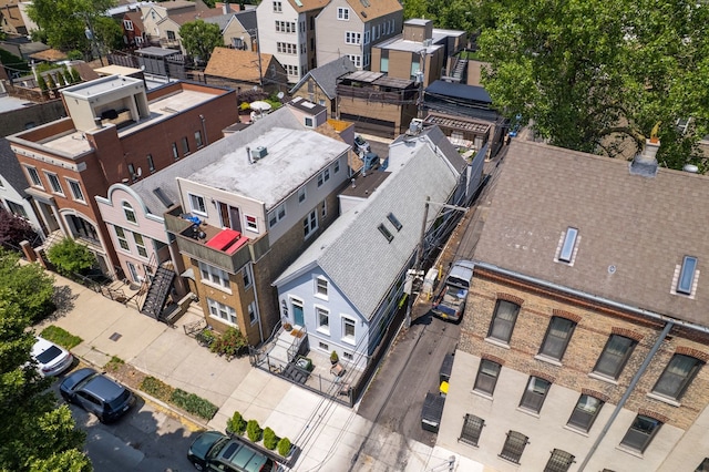 2012 W Charleston St, Chicago, IL 60647 - aerial perspective of suburban area