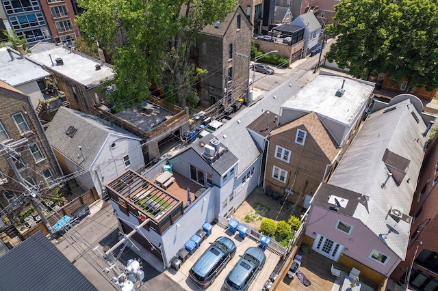 2012 W Charleston St, Chicago, IL 60647 - drone / aerial view