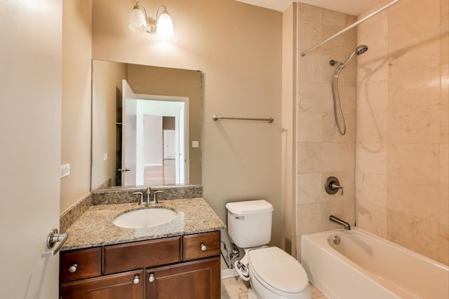 520 S State St Unit 1726, Chicago, IL 60605 - bathroom featuring vanity and washtub / shower combination