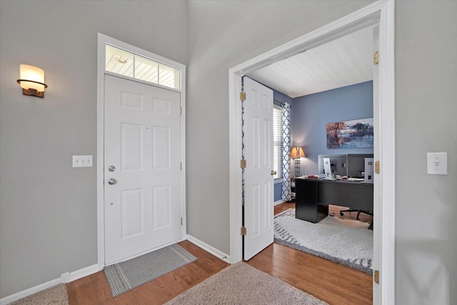 1854 Westridge Pl, Aurora, IL 60504 - entryway with healthy amount of natural light and wood finished floors