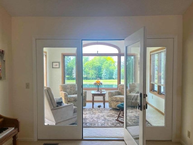 W4782 Potter Rd Unit 2, Elkhorn, WI 53121 - doorway to outside featuring plenty of natural light