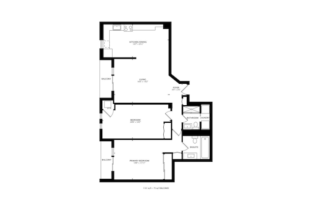 110 S Evergreen Ave Unit 4Cs, Arlington Heights, IL 60005 - view of floor plan / room layout