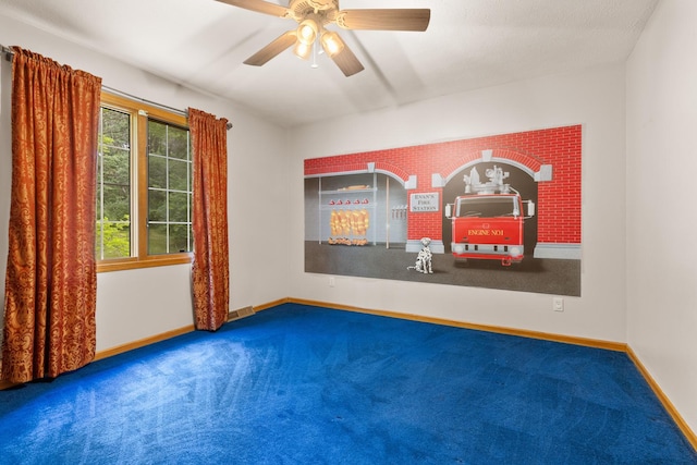 7204 Warblers Way, Roscoe, IL 61073 - unfurnished room featuring carpet floors and a ceiling fan