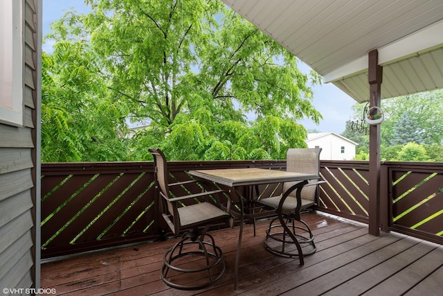 7914 164th Ct Unit 0, Tinley Park, IL 60477 - view of wooden deck