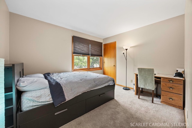 3100 Compton Rd, Aurora, IL 60504 - bedroom with light carpet and a desk