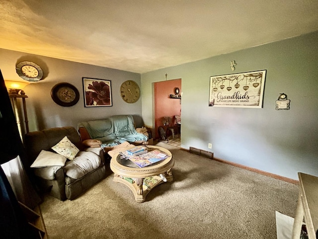 1027 Strawberry Ln, Belvidere, IL 61008 - carpeted living area with baseboards