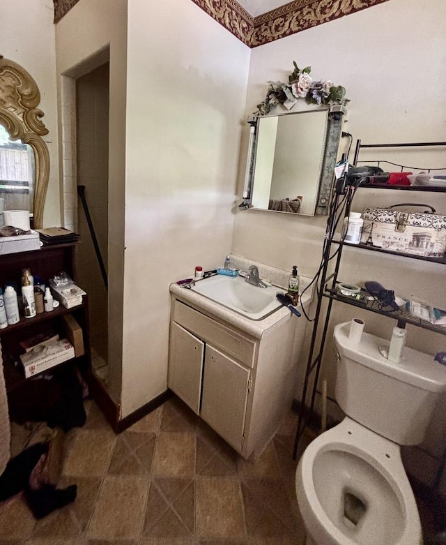 1027 Strawberry Ln, Belvidere, IL 61008 - half bath featuring vanity and toilet