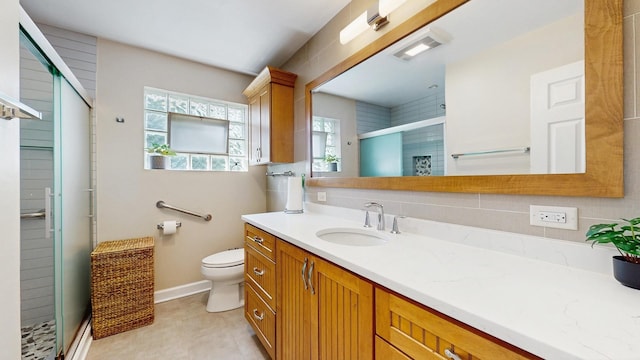 1712 Dobson St, Evanston, IL 60202 - bathroom with vanity and a shower stall